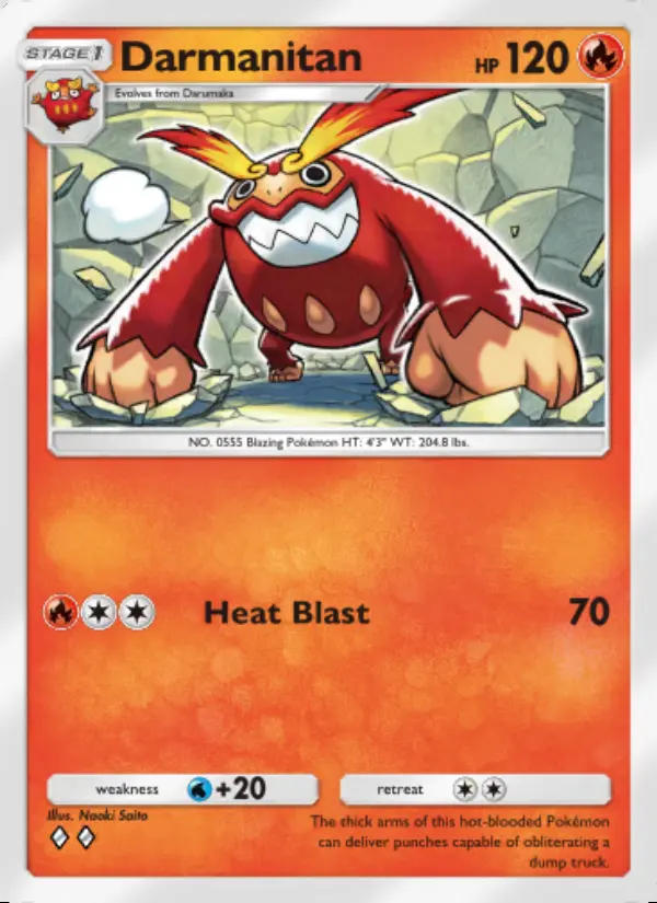 Image of the card Darmanitan