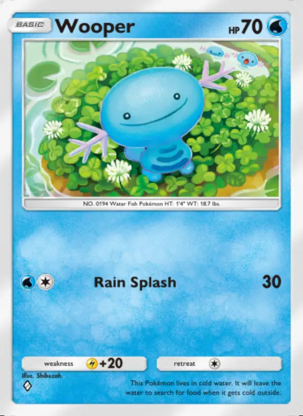Image of the card Wooper