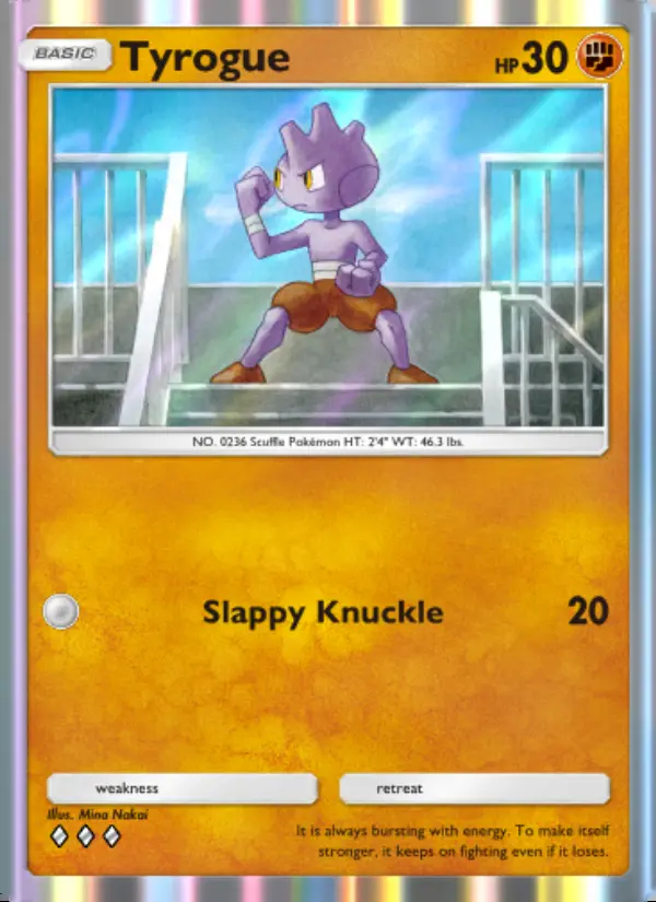 Image of the card Tyrogue