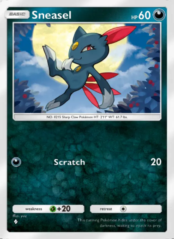 Image of the card Sneasel