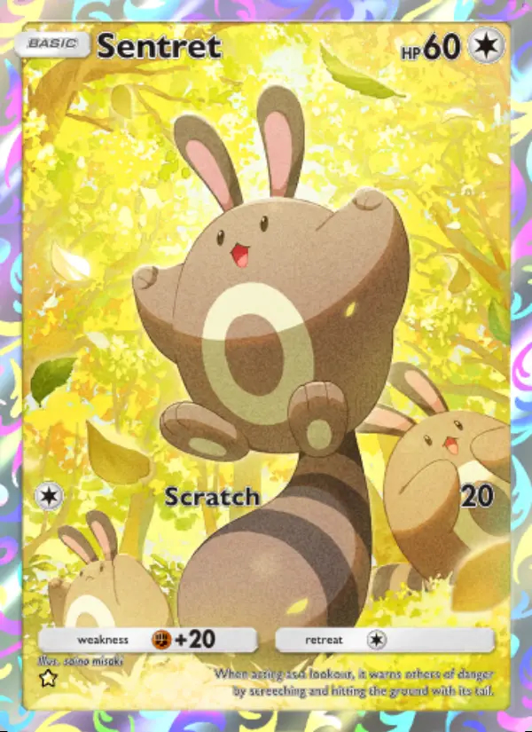 Image of the card Sentret
