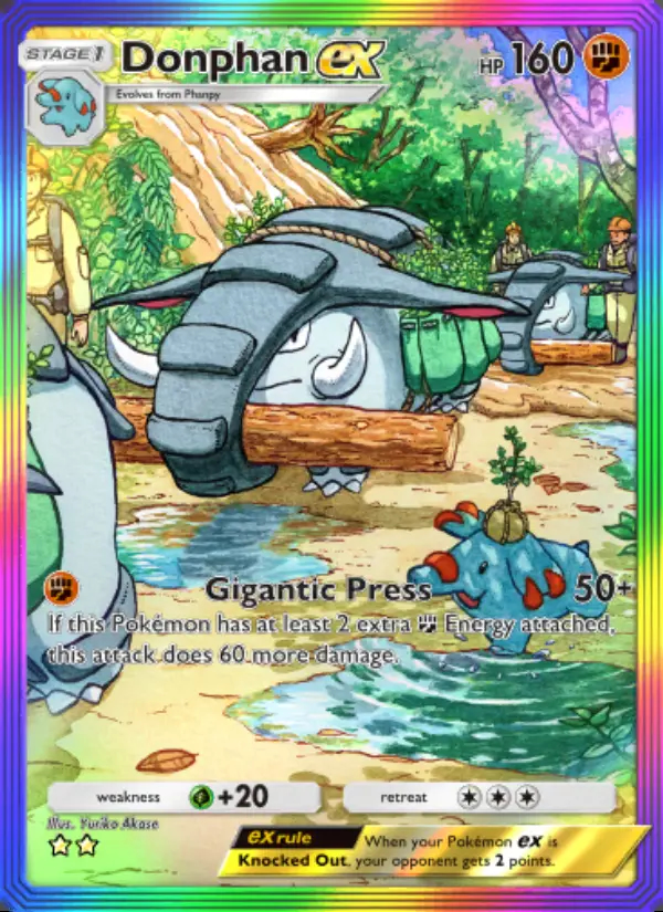Image of the card Donphan ex