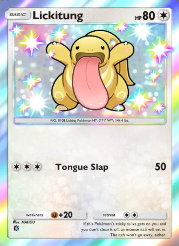 Image of the card Lickitung