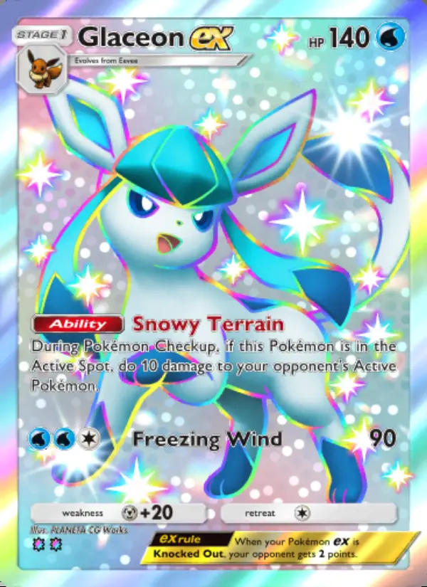 Image of the card Glaceon ex