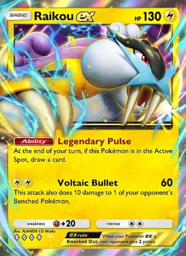 Image of the card Raikou ex