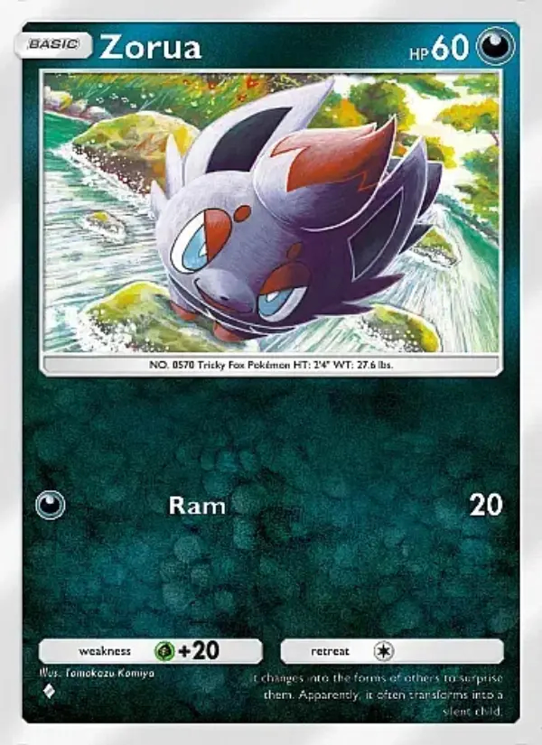 Image of the card Zorua