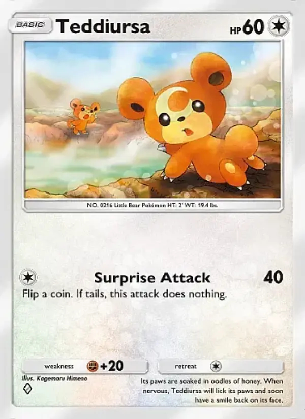 Image of the card Teddiursa