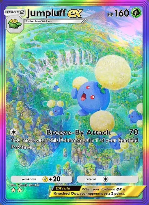 Image of the card Jumpluff ex