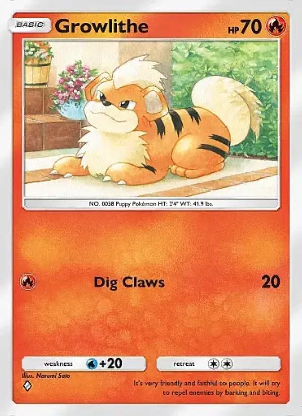 Image of the card Growlithe