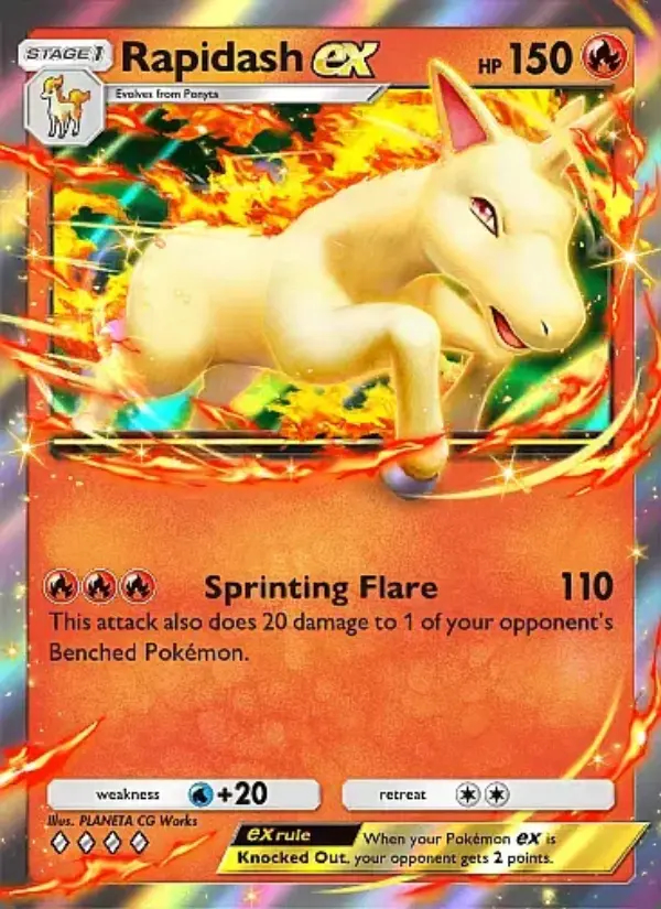 Image of the card Rapidash ex
