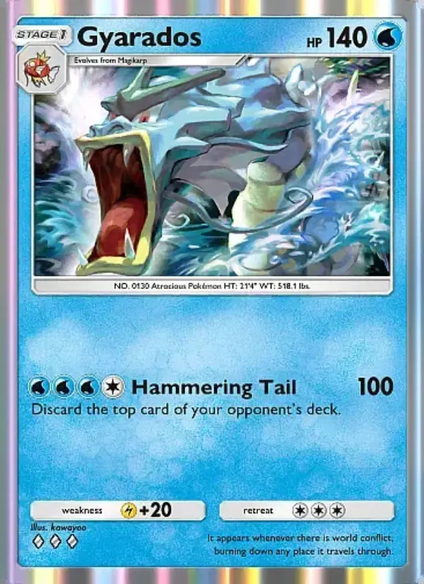 Image of the card Gyarados