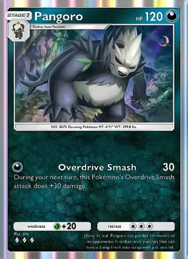 Image of the card Pangoro