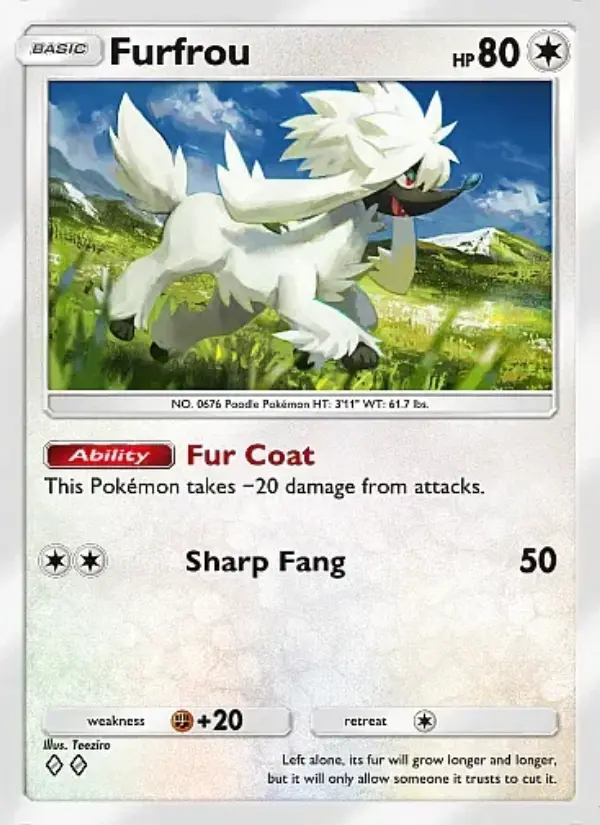 Image of the card Furfrou