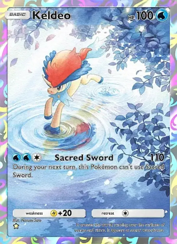 Image of the card Keldeo