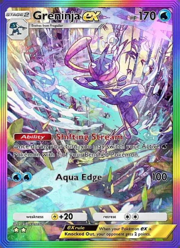 Image of the card Greninja ex