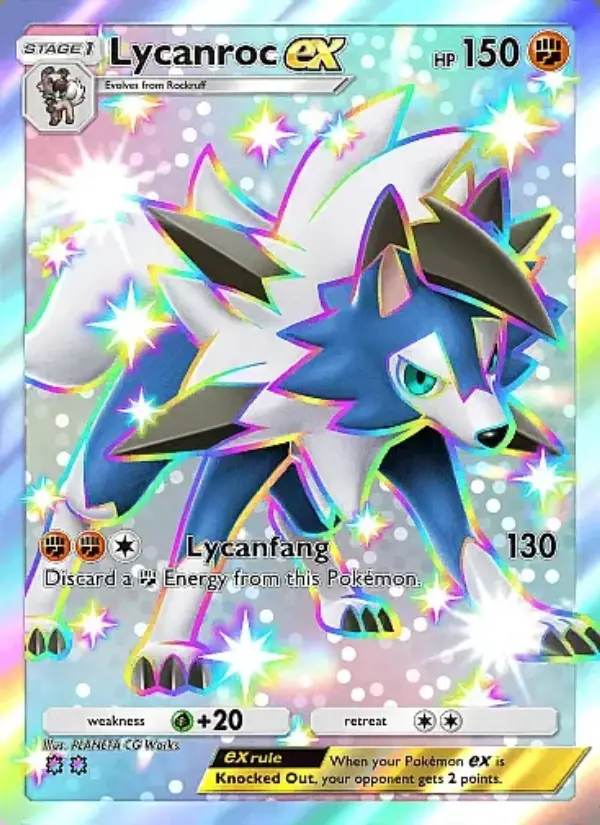 Image of the card Lycanroc ex