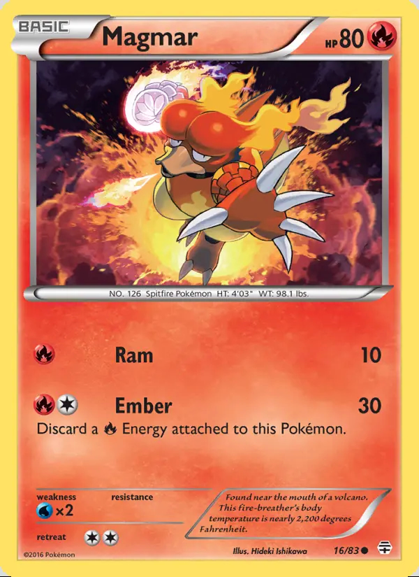 Image of the card Magmar