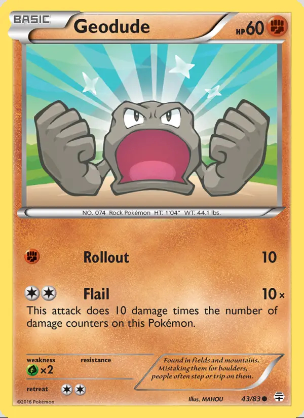 Image of the card Geodude
