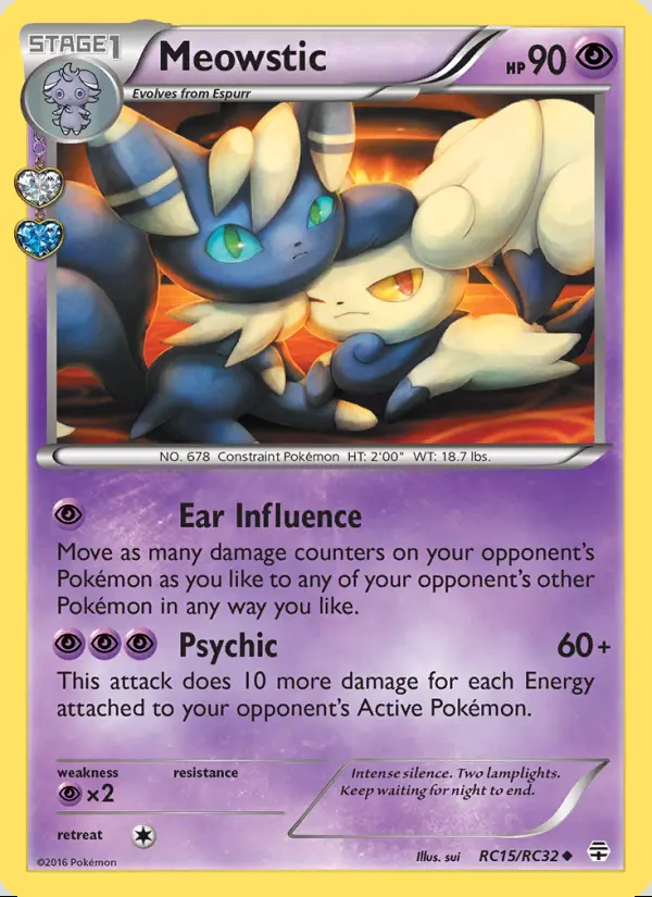Image of the card Meowstic