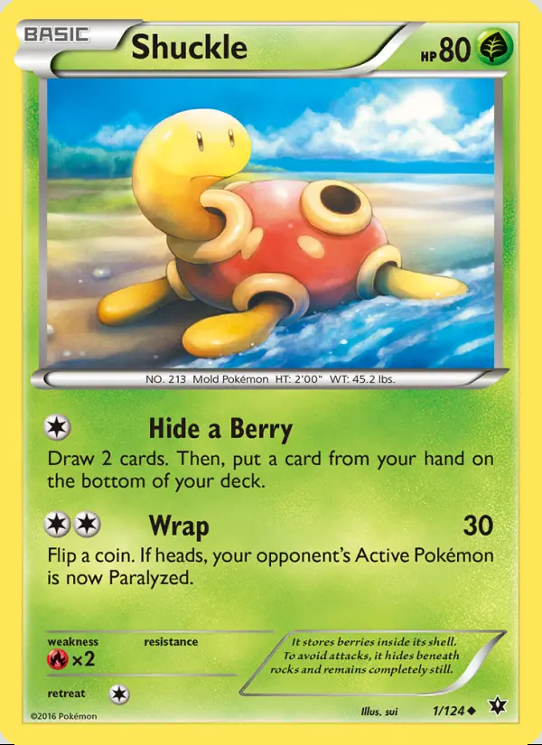 Image of the card Shuckle