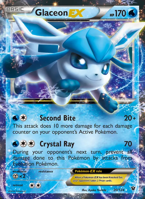 Image of the card Glaceon EX