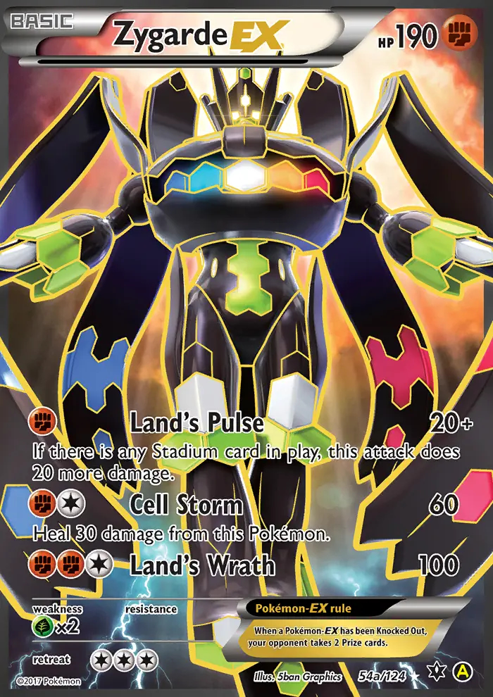Image of the card Zygarde EX