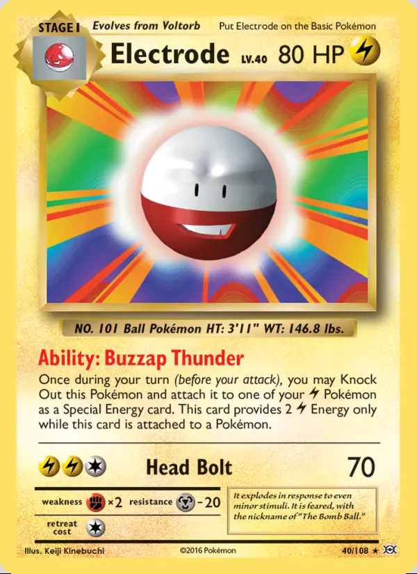 Image of the card Electrode