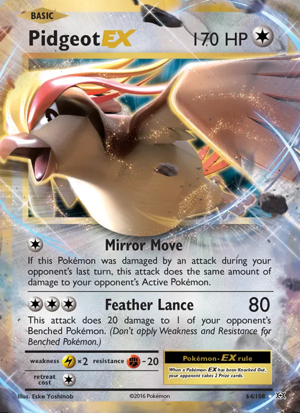 Image of the card Pidgeot EX