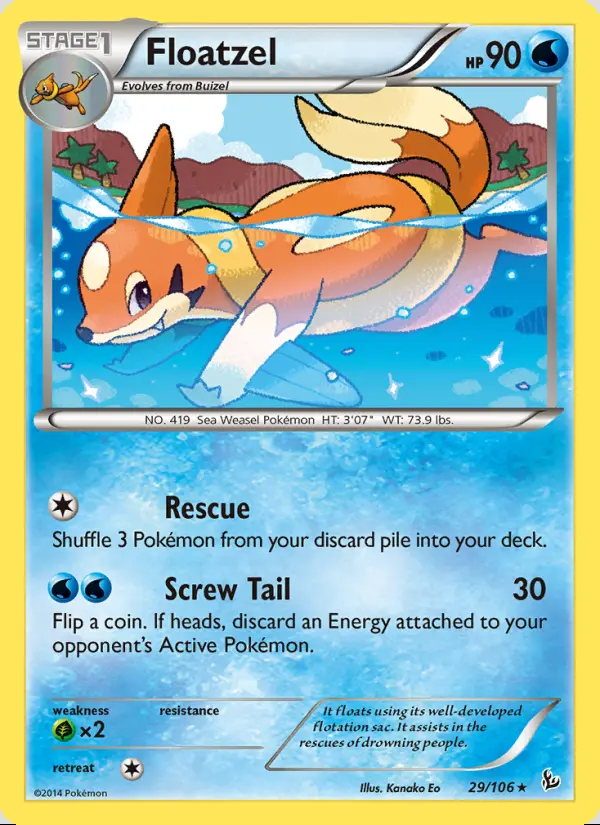 Image of the card Floatzel