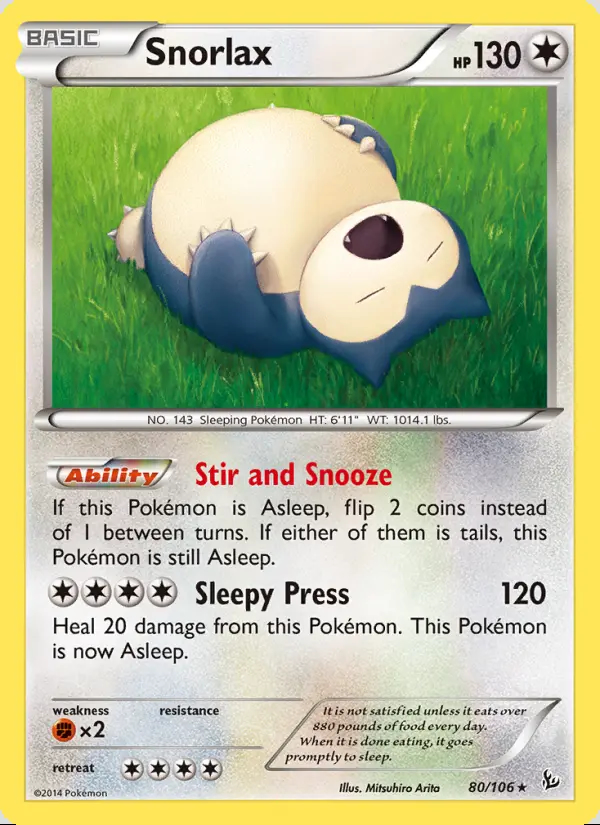 Image of the card Snorlax