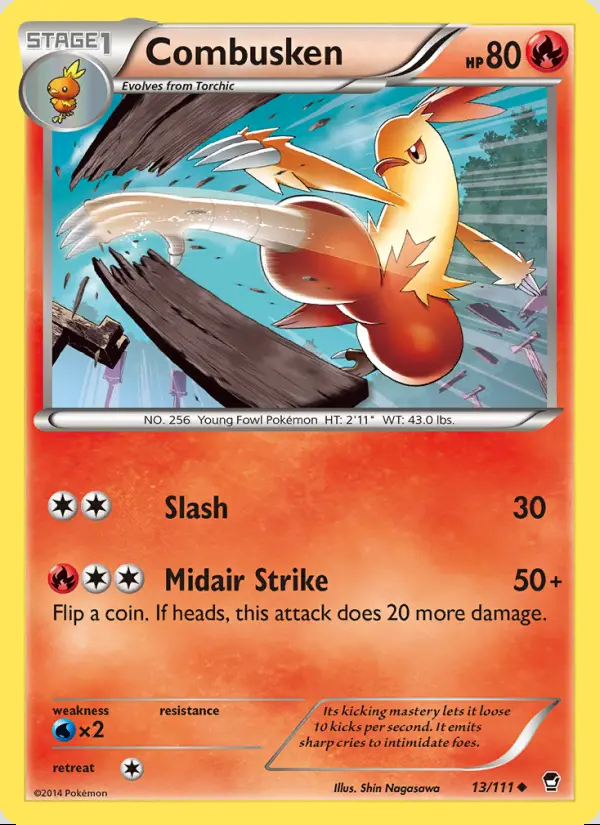 Image of the card Combusken