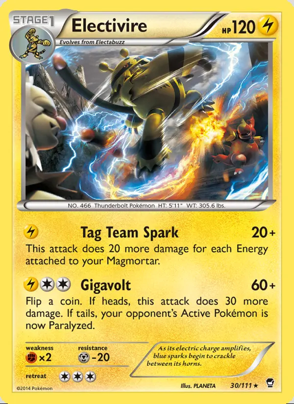 Image of the card Electivire