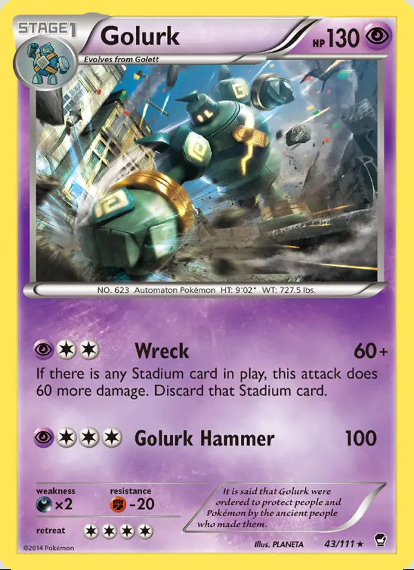 Image of the card Golurk