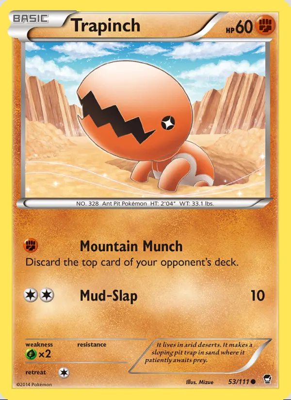 Image of the card Trapinch