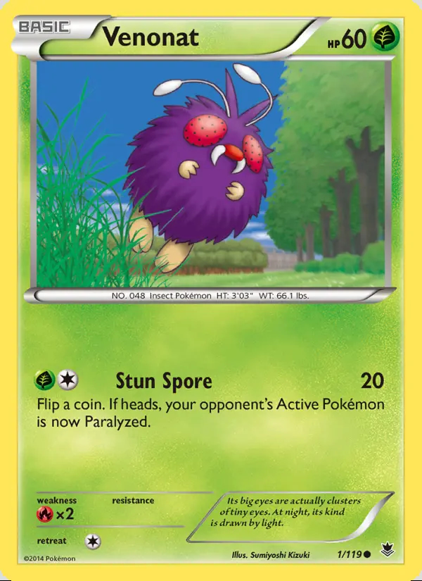 Image of the card Venonat