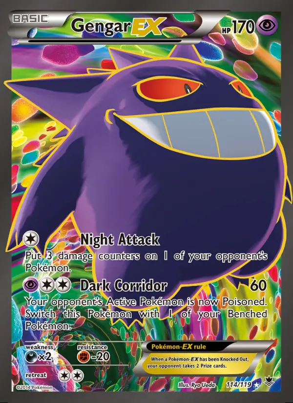 Image of the card Gengar EX
