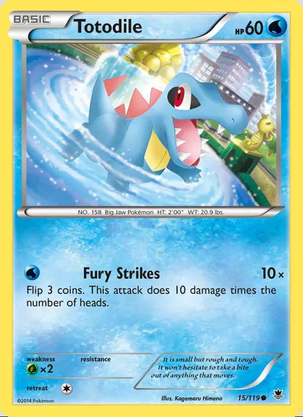 Image of the card Totodile