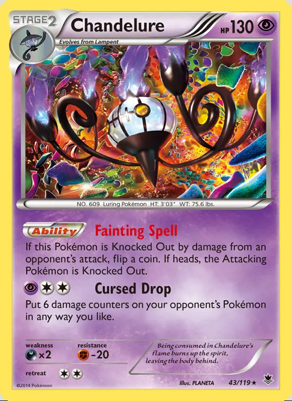 Image of the card Chandelure