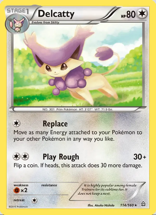 Image of the card Delcatty