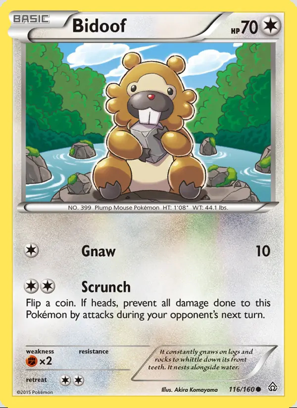 Image of the card Bidoof