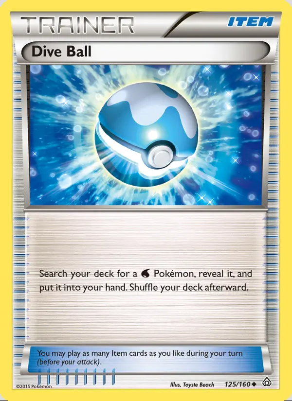 Image of the card Dive Ball