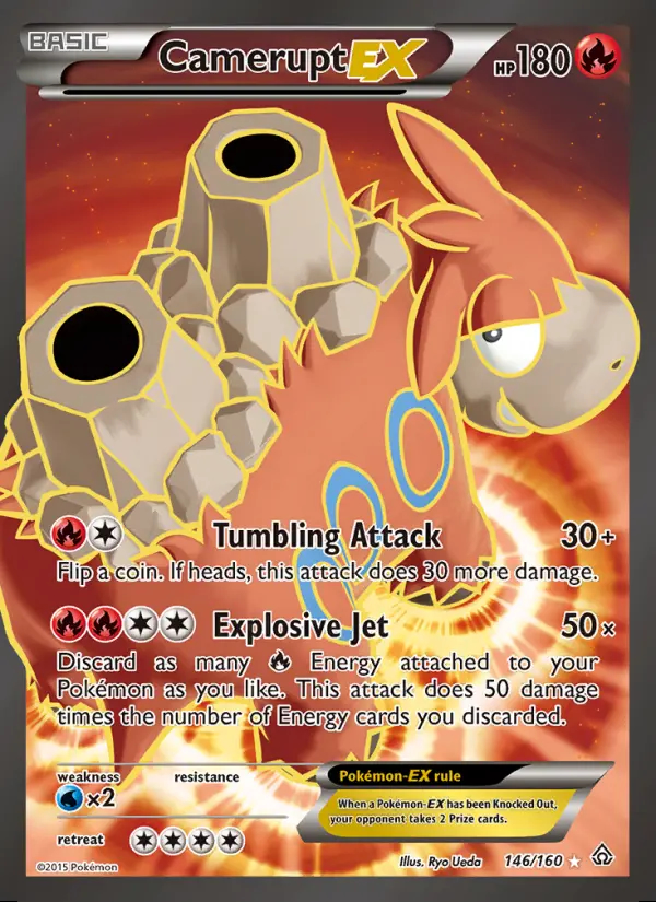 Image of the card Camerupt EX