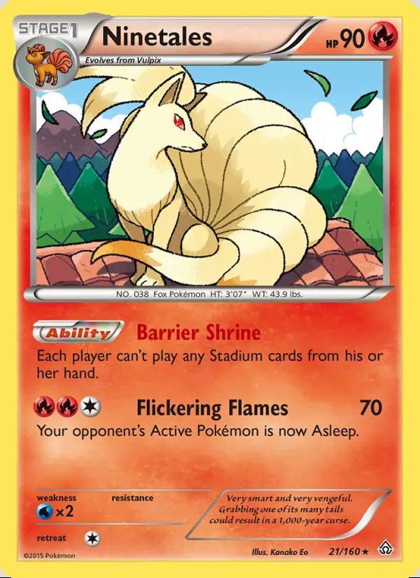 Image of the card Ninetales