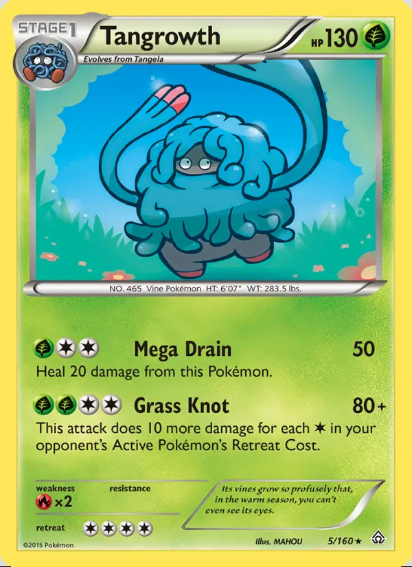 Image of the card Tangrowth