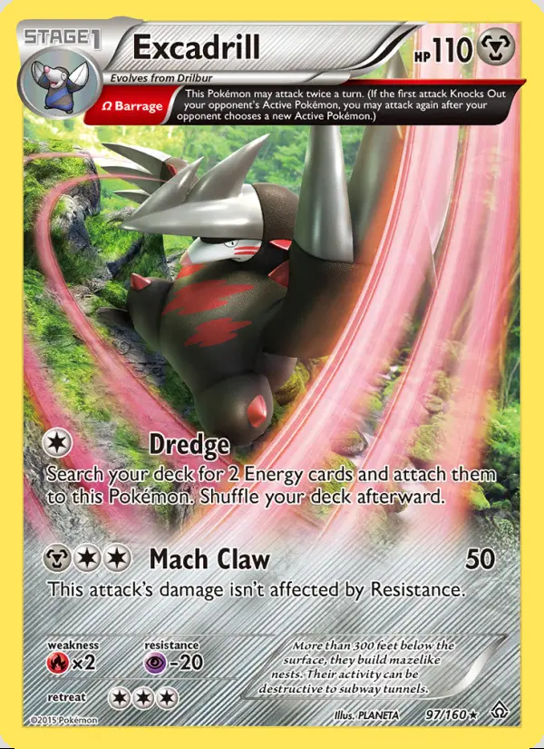 Image of the card Excadrill
