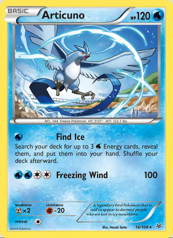 Image of the card Articuno