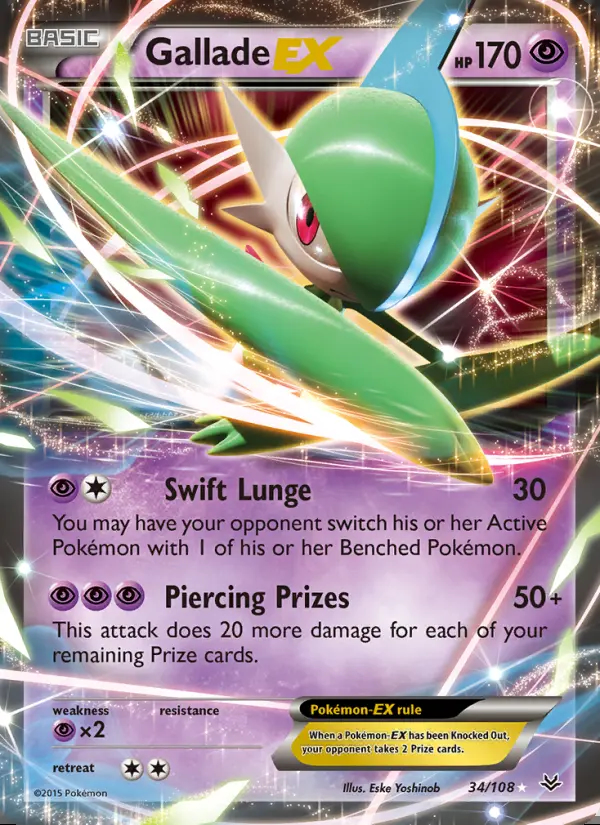 Image of the card Gallade EX