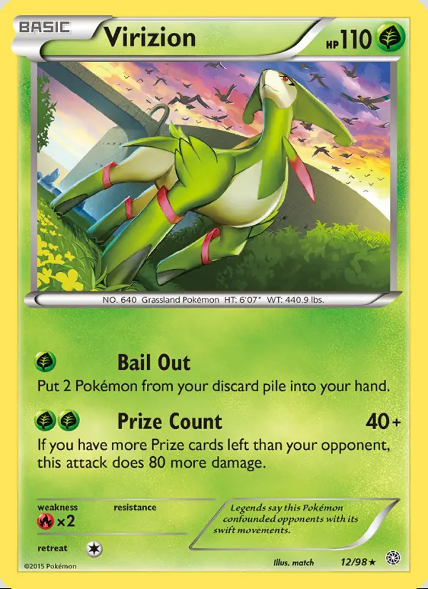 Image of the card Virizion
