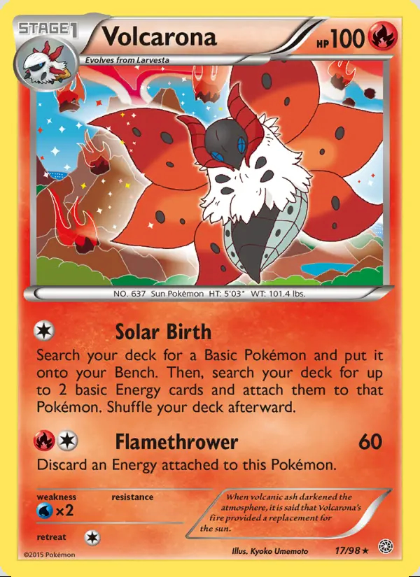 Image of the card Volcarona