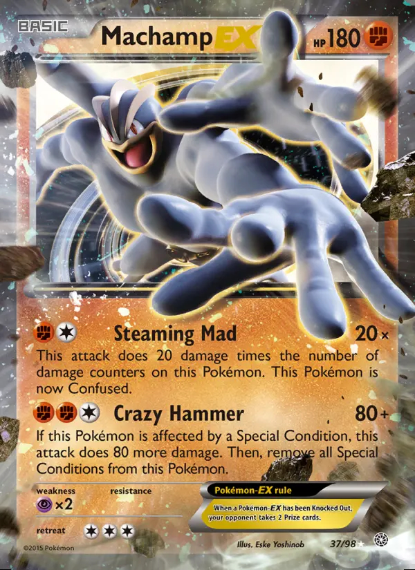 Image of the card Machamp EX